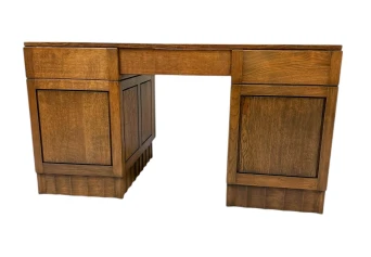 Art Deco Amsterdamse School Desk by Hildo Krop for Gebroeders Monsieur Steenwijk